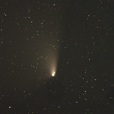 Comet PANSTARRS animation