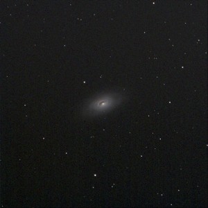The "Black Eye" galaxy M64.